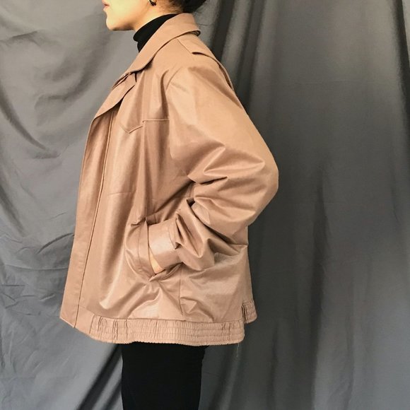 Vintage 1970s H bar C ranchwear jacket beige Med - Picture 3 of 12